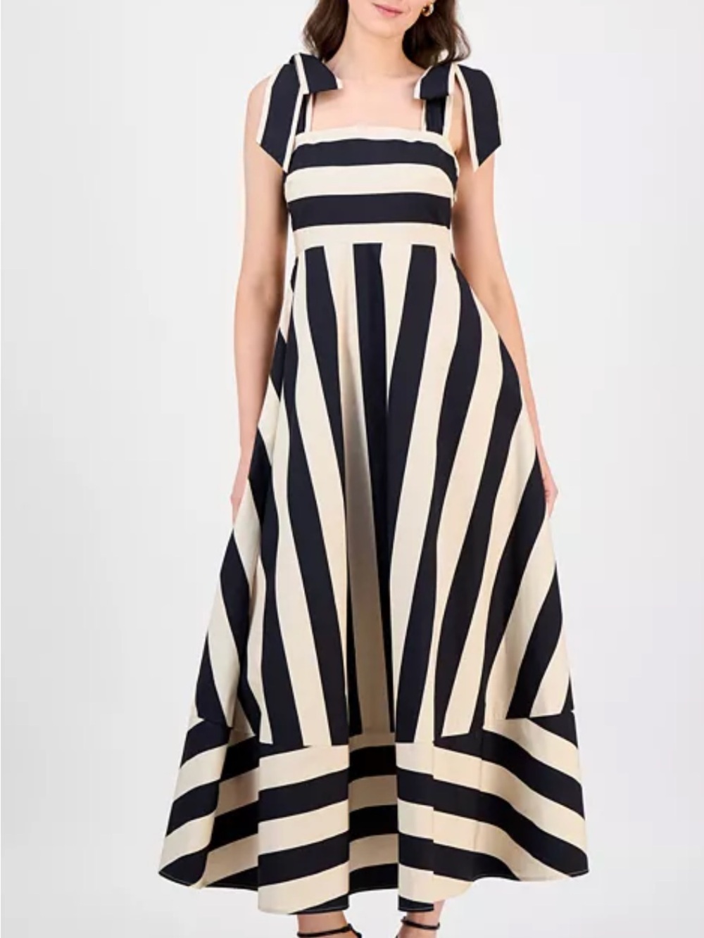 RACHEL Rachel Roy Women’s Shasha Striped Cotton Dress